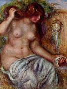Pierre-Auguste Renoir Woman At The Well, painting